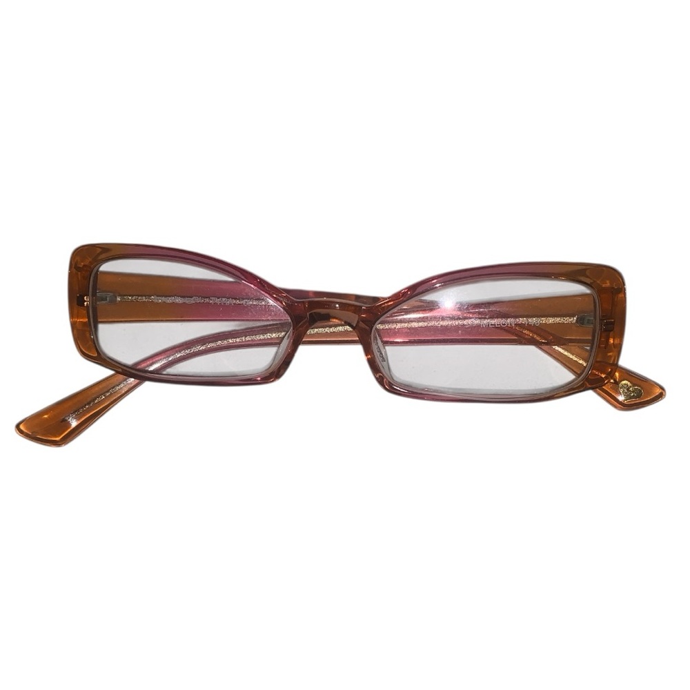 Bebe Brown Classic Rectangular Glasses - image 3